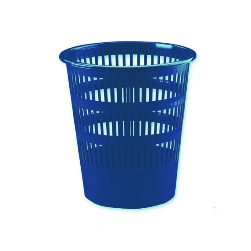 Corbeille à Papier en Plastique FAPI 16L Bleu (306-07) 2 Corbeille à Papier en Plastique FAPI 16L Bleu (306-07) – Image 2