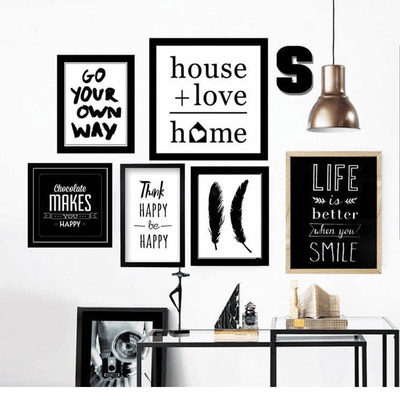 Tableau De Décoration Typographique Chocolate Makes You Happy 20 X 20 cm 3 Tableau De Décoration Typographique Chocolate Makes You Happy 20 X 20 cm – Image 3