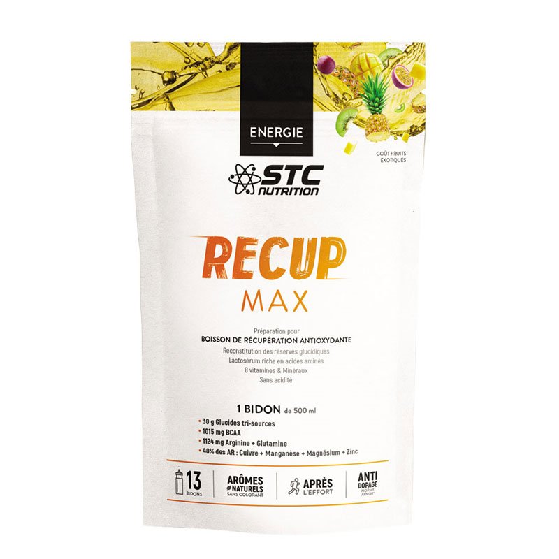 Boisson Énergétique STC NUTRITION Recup Max - 525gr 1 Boisson Énergétique STC NUTRITION Recup Max - 525gr