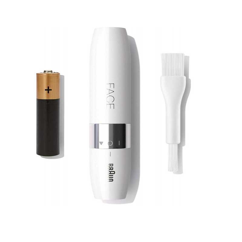 Mini rasoir BRAUN Pour Femme FS1000 avec Pile - Blanc 2 Mini rasoir BRAUN Pour Femme FS1000 avec Pile - Blanc – Image 2