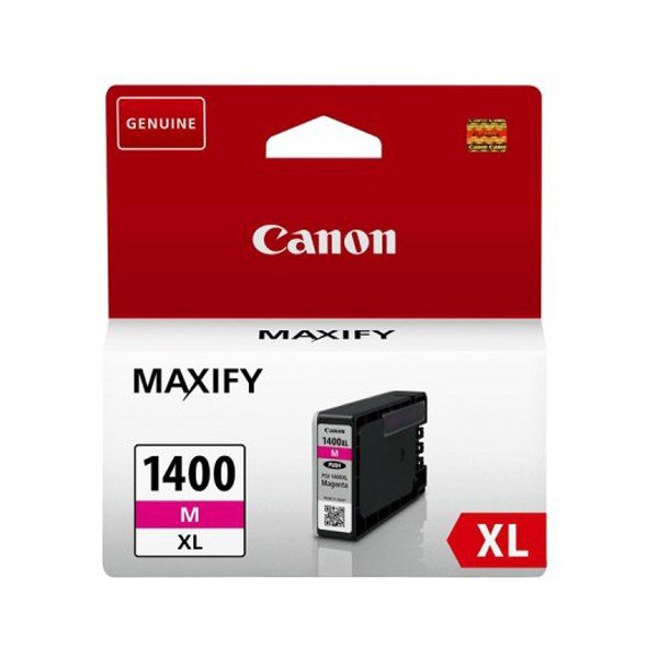 Cartouche jet d'encre original CANON 1400 - Magenta (PGI-1400XLM) 1 Cartouche jet d'encre original CANON 1400 - Magenta (PGI-1400XLM)
