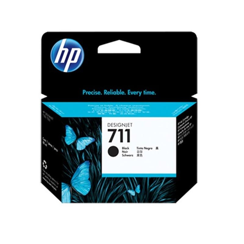 Cartouche d'encre Original Design Jet HP 711 80 ml - Noir (CZ133A) 1 Cartouche d'encre Original Design Jet HP 711 80 ml - Noir (CZ133A)
