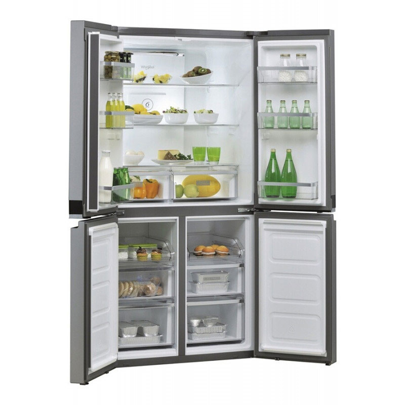 Réfrigérateur Side By Side WHIRLPOOL WQ9B1L 677 Litres NoFrost - Inox 3 Réfrigérateur Side By Side WHIRLPOOL WQ9B1L 677 Litres NoFrost - Inox – Image 3