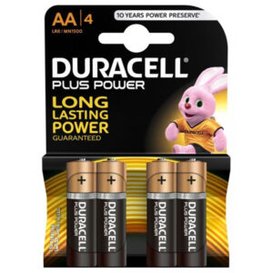 piles duracell plus power aa