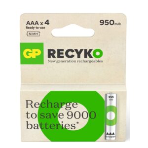 x piles rechargeables gp v aaa mah