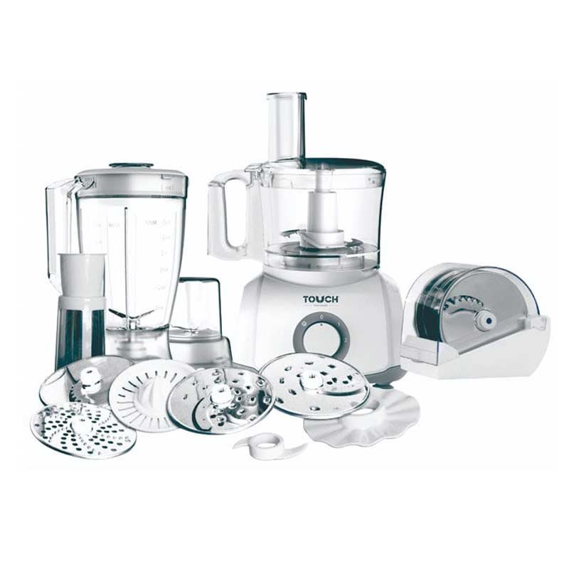 Robot Multifonctions TOUCH Avec Accessoires 600W Blanc 1 Robot Multifonctions TOUCH Avec Accessoires 600W Blanc