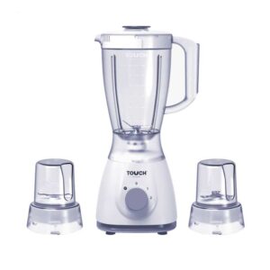Blender TOUCH Avec Moulin et Hachoir 400W - Blanc