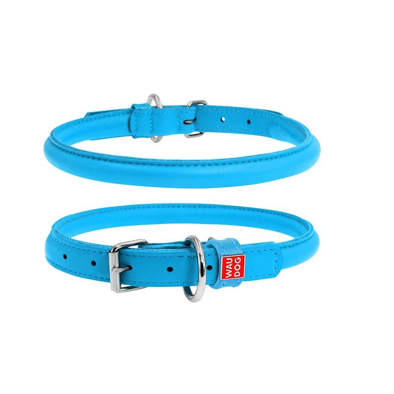 Collier ROND GALMOUR Pour Chien 33-41 Cm - Bleu 1 Collier ROND GALMOUR Pour Chien 33-41 Cm - Bleu