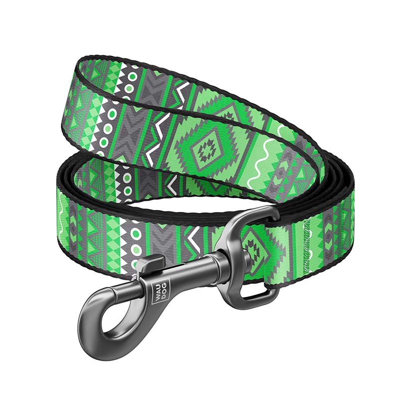 Laisse Nylon ENTO 15mm Pour Chien - Vert 2 Laisse Nylon ENTO 15mm Pour Chien - Vert – Image 2
