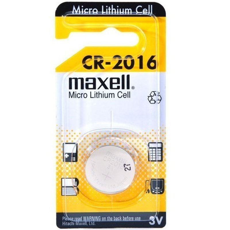 Pile MAXELL Micro Lithium Cell CR2016 3V 1 Pile MAXELL Micro Lithium Cell CR2016 3V