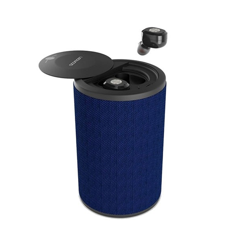 Écouteurs LEDWOOD Dual TWS Bluetooth - Bleu 2 Écouteurs LEDWOOD Dual TWS Bluetooth - Bleu – Image 2
