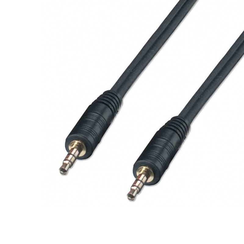 Câble Jack Mâle Vers Mâle 1.5m - Noir (CAB-JACK) 2 Câble Jack Mâle Vers Mâle 1.5m - Noir (CAB-JACK) – Image 2