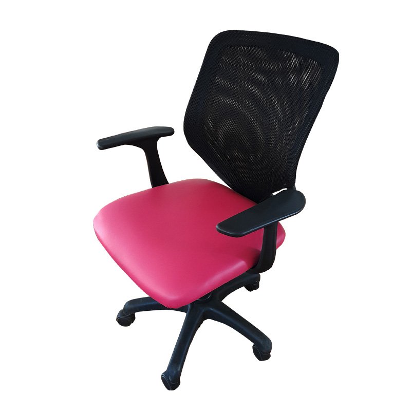 Chaise Atlanta Mesh En Simili Cuir Avec Accoudoirs & Base polypropyléne - Rose 1 Chaise Atlanta Mesh En Simili Cuir Avec Accoudoirs & Base polypropyléne - Rose