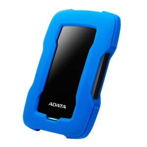 Disque Dur Externe Anti-choc ADATA HD330 2To USB 3.1 - Bleu