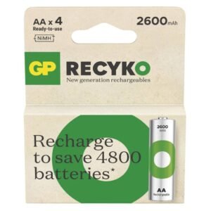 x pile rechargeables gp v mah