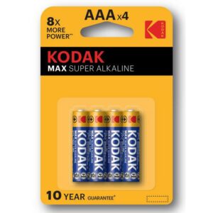 x piles kodak max alkaline lr aaa a