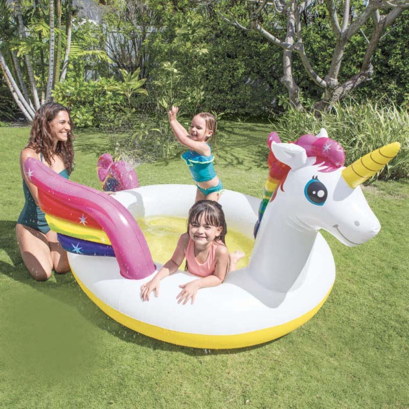 Piscine Fontaine Gonflable Licorne INTEX (57441NP) 3 np