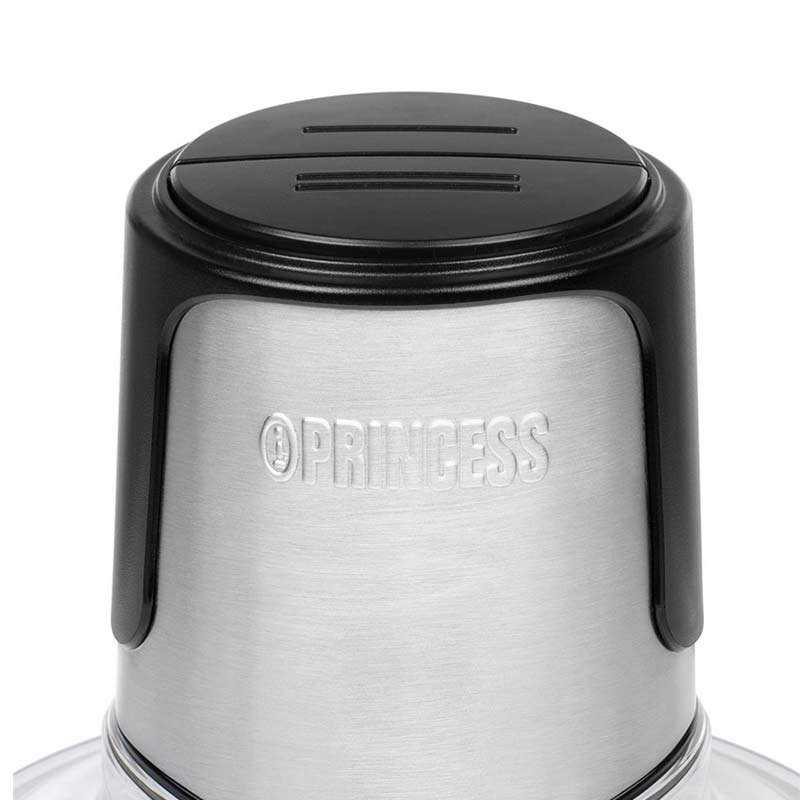 Mini Hachoir PRINCESS Duo XL 1.5L 300w - Inox 4 Mini Hachoir PRINCESS Duo XL 1.5L 300w - Inox – Image 4