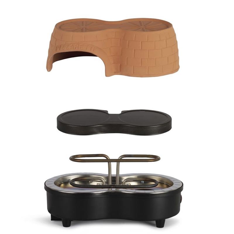 Pizza Party Duo LIVOO DOC227 650W - Noir 3 zya