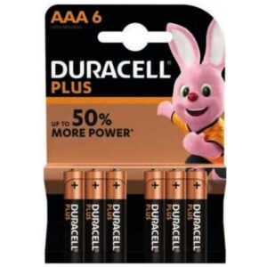piles duracell plus power aaa