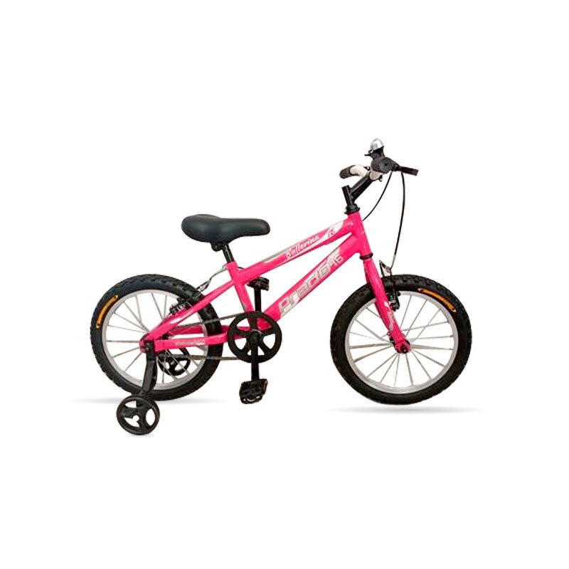 Vélo Enfant RODEO BELLARINA 6016 16" – Rose 1 pf rose