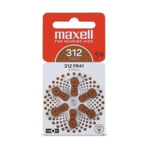 x piles maxell auditifs aid