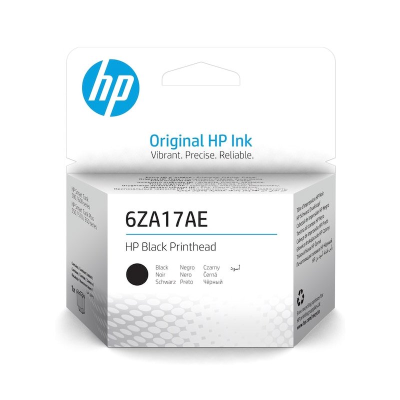 Tête d'impression d'origine HP 6ZA17AE - Noir ( 6ZA17AE) 1 zaae