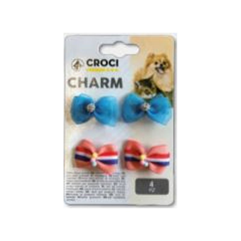 BOWS Pour Chiens Avec CLIP 4 PCS 2 BOWS Pour Chiens Avec CLIP 4 PCS – Image 2