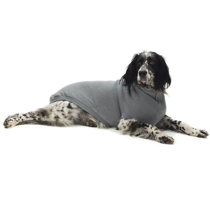 Pull Croci Turtleneck Moscow 25 CM - Gris 2 Pull Croci Turtleneck Moscow 25 CM - Gris – Image 2