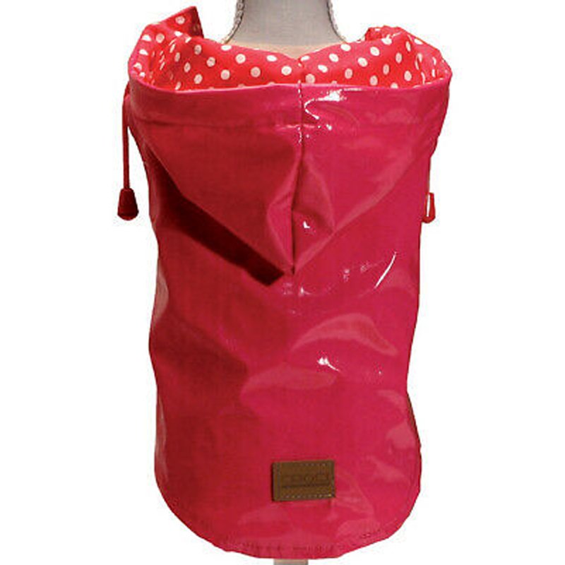 Manteau Imperméable CROCI Raindrop 20 cm - Rouge 2 Manteau Imperméable CROCI Raindrop 20 cm - Rouge – Image 2