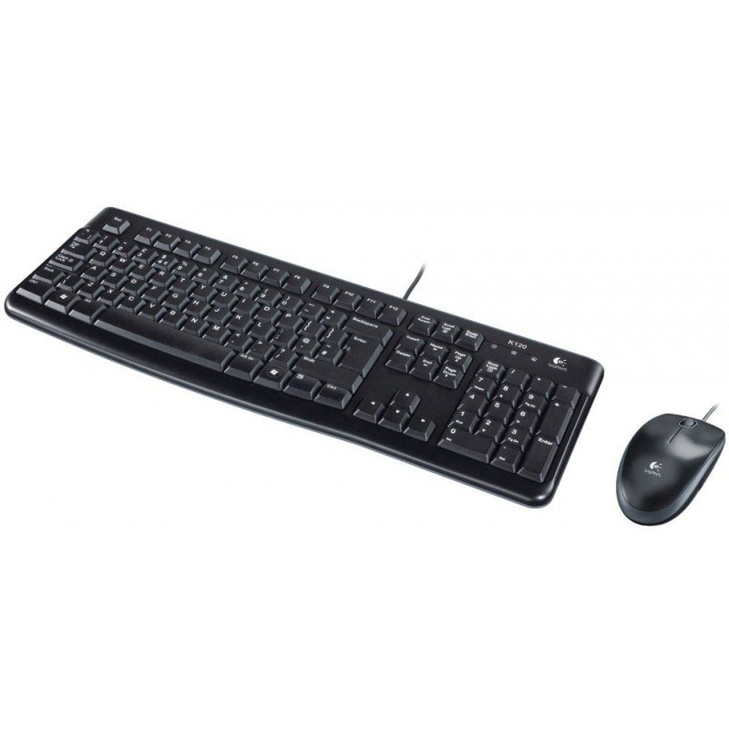 Ensemble LOGITECH Clavier et Souris MK120 USB - Noir 3 Ensemble LOGITECH Clavier et Souris MK120 USB - Noir – Image 3