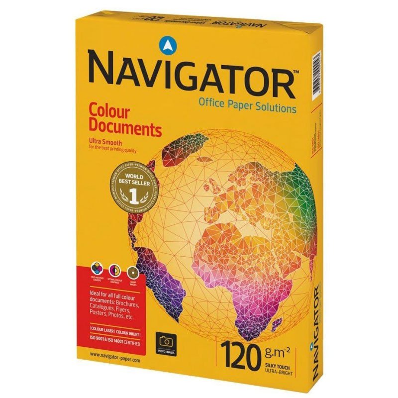 Rame Papier NAVIGATOR A3 120 Gr/m² - Blanc (RPN120A3) 2 sncayapeqstkdfw