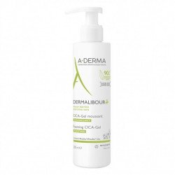A-DERMA DERMALIBOUR+ CICA GEL MOUSSANT 200ML 2 a derma dermalibour cica gel moussant ml