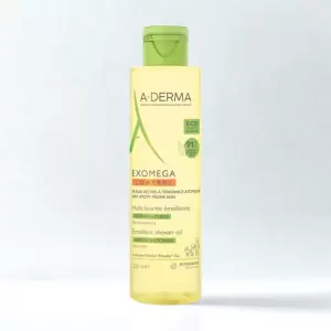 A-DERMA EXOMEGA CONTROL HUILE LAVANTE EMOLLIENTE 200ML 3 a derma exomega control huile lavante emolliente ml