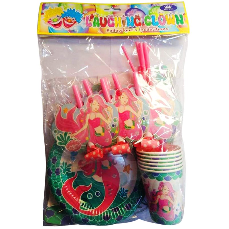 Kit de fête Anniversaire Sirène AB2 2 ab