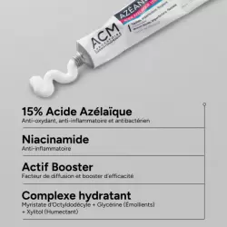 ACM AZEANE CREME ACIDE AZELAIQUE 15% 30ML 7 acm azeane creme acide azelaique ml
