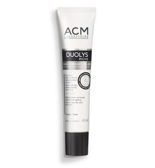 ACM DUOLYS RICHE SOIN HYDRATANT ANTI AGE 40ML 1 acm duolys riche soin hydratant anti age ml
