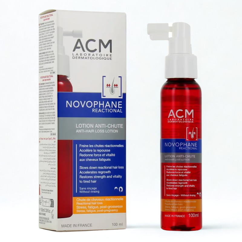 ACM NOVOPHANE REACTIONAL LOTION ANTI-CHUTE 100 ML 1 acm novophane reactional lotion anti chute ml