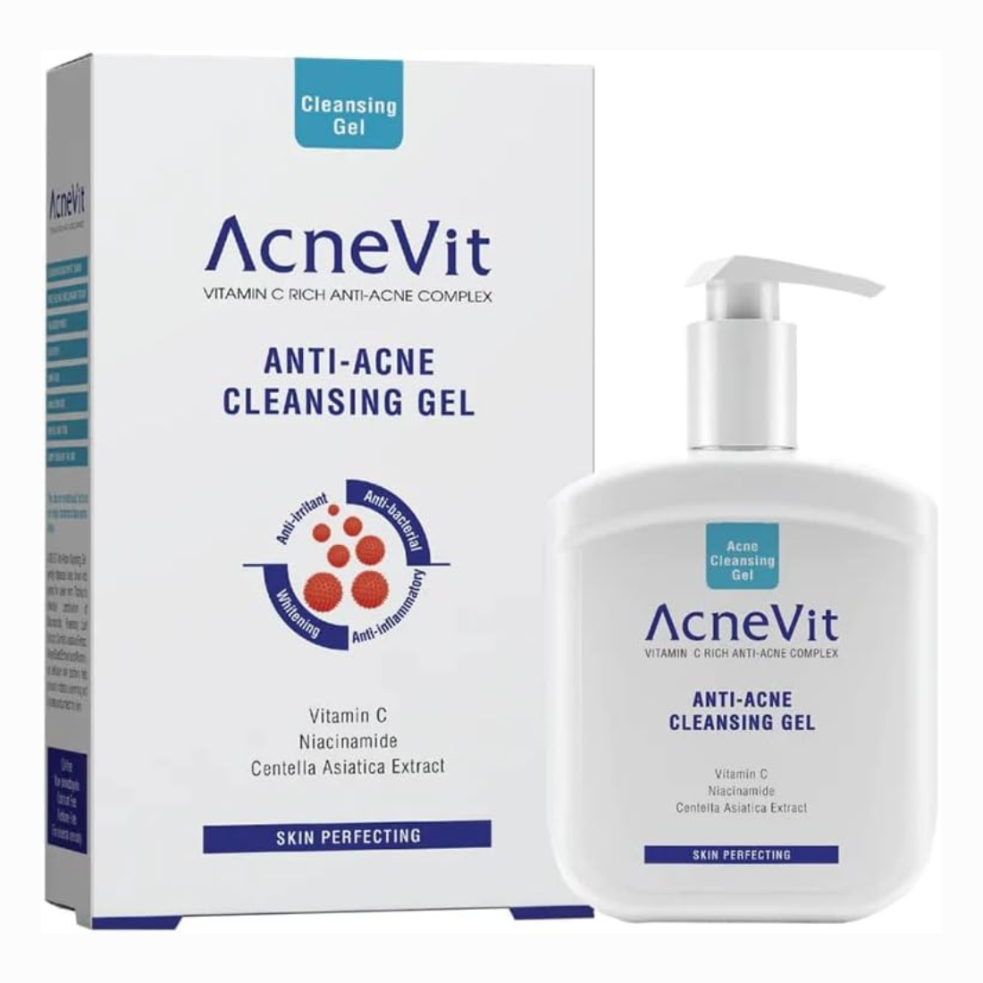 ACNEVIT GEL NETTOYANT ANTI ACNE 200ML 1 acnevit gel nettoyant anti acne ml