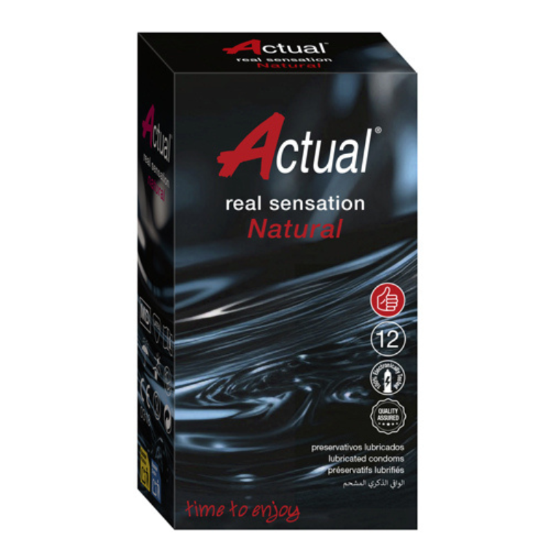 ACTUAL PRESERVATIF NATURAL BOITE DE 12 1 actual preservatif natural boite de