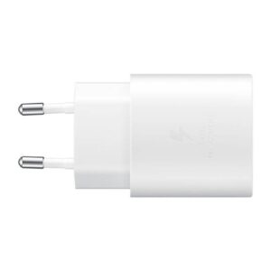 adaptateur de charge samsung w usb c ta blanc d