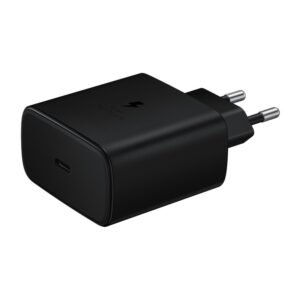 adaptateur de charge samsung super fast charge w noir