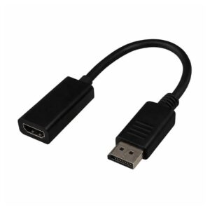 adaptateur display port vers hdmi blanc