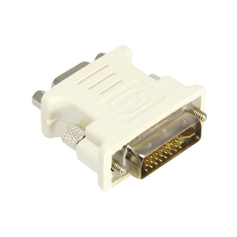 Adaptateur DVI Vers VGA - Blanc (L130010) 1 adaptateur dvi vers vga blanc l