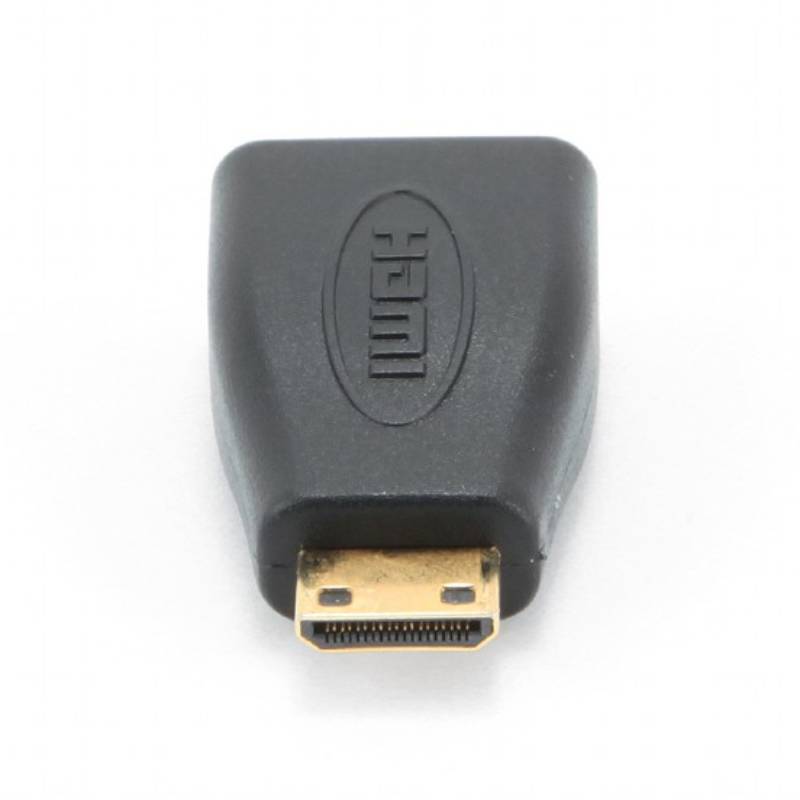 Adaptateur HDMI vers mini-HDMI GEMBIRD A-HDMI-FC - Noir 2 adaptateur hdmi vers mini hdmi gembird a hdmi fc noir