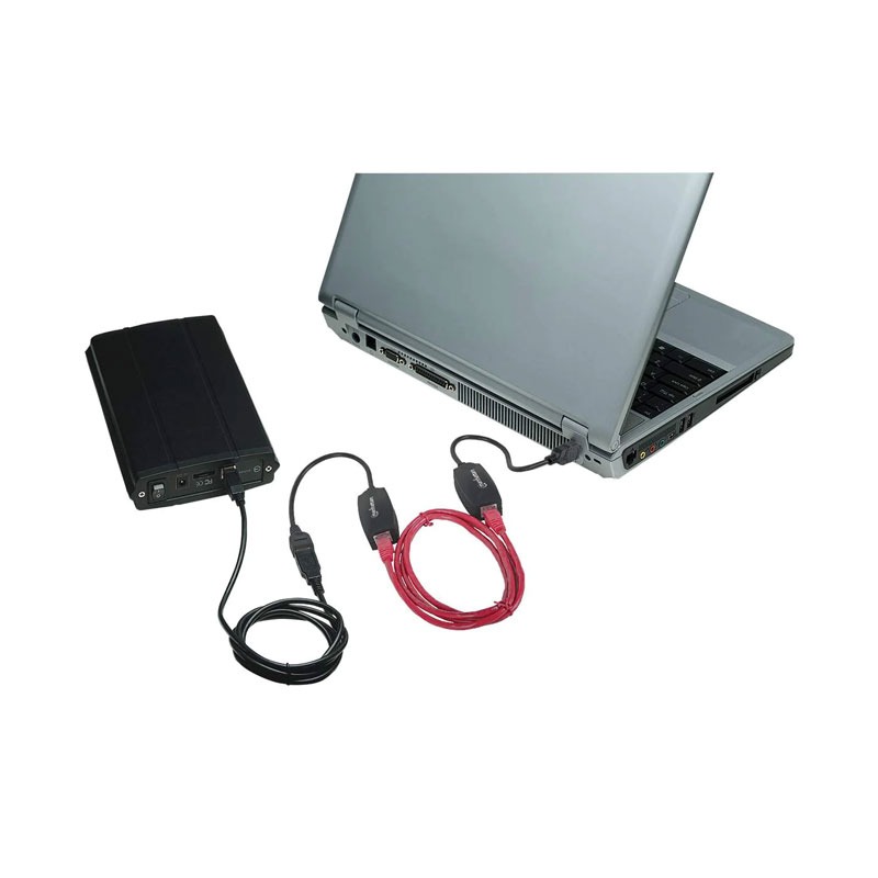 Adaptateur Réseau MANHATTAN 179300 USB 1.1 vers RJ45 - Noir & Rouge 5 adaptateur manhattan usb vers rj noir rouge s