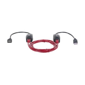 adaptateur manhattan usb vers rj noir rouge w