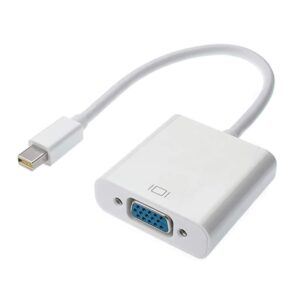 adaptateur mini displayport vers vga blanc l