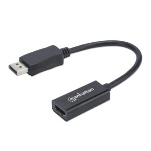 adaptateur passif manhattan displayport vers hdmi noir f