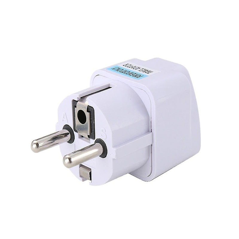 Adaptateur Prise 250V / 10A - Blanc 2 adaptateur prise v a blanc